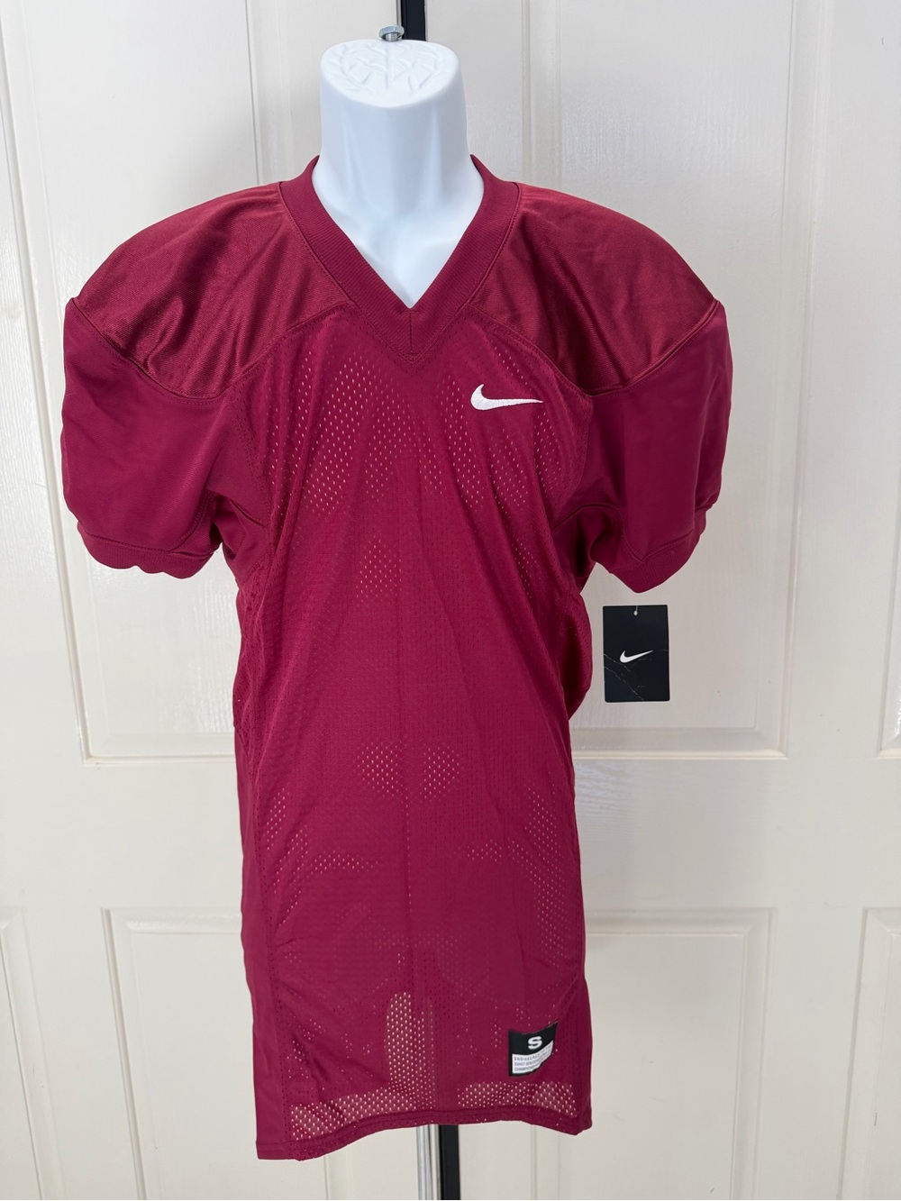 NIKE Maroon Practice Jersey Sz S